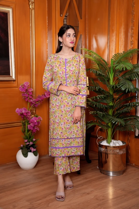 2-Piece Lawn Print (Unstitched)